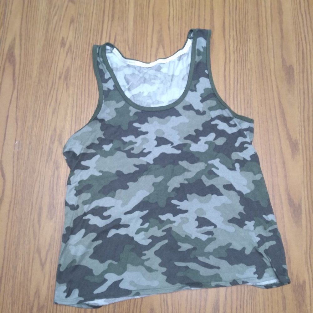 Camo Tank Top